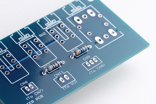 meter pcb resistors